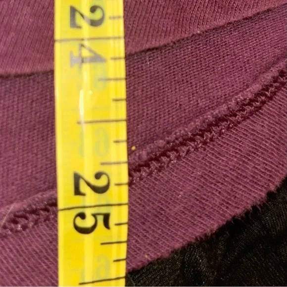 PINK Victoria's Secret Burgundy Top - Picture 6 of 7